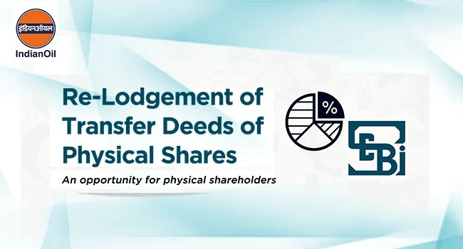 Special Window for Re-lodgement of Transfer Requests of Physical Shares